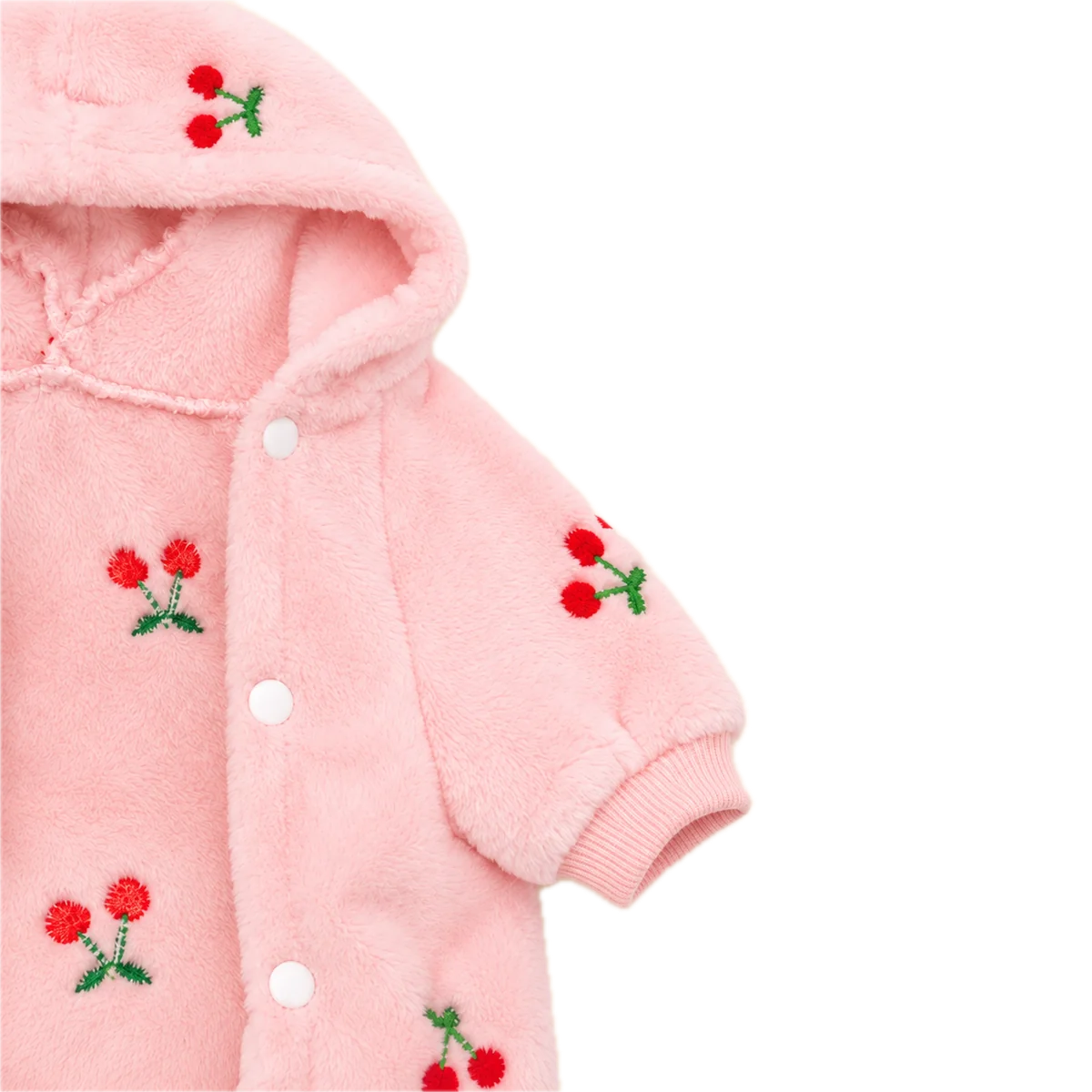 Fleece Hunde-Pyjama in Rosa von SohoPoms