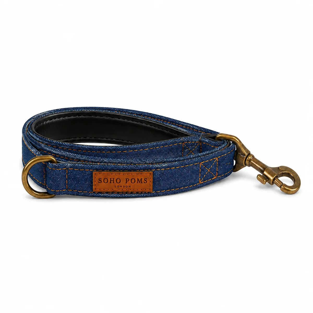 The Frith Denim Hundeleine "Classic Rinse" von SohoPoms
