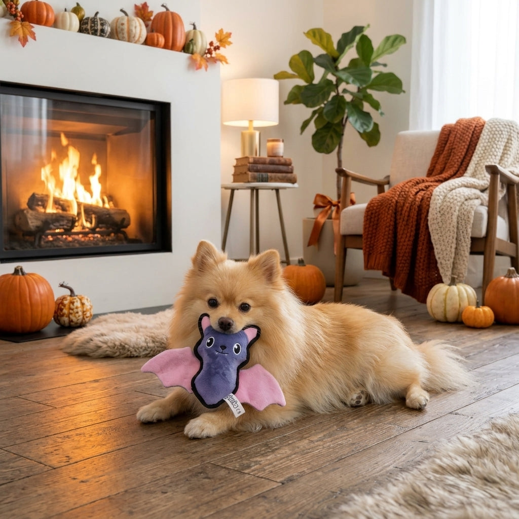 Halloween Fledermaus-Hundespielzeug aus Plüsch von Gloria