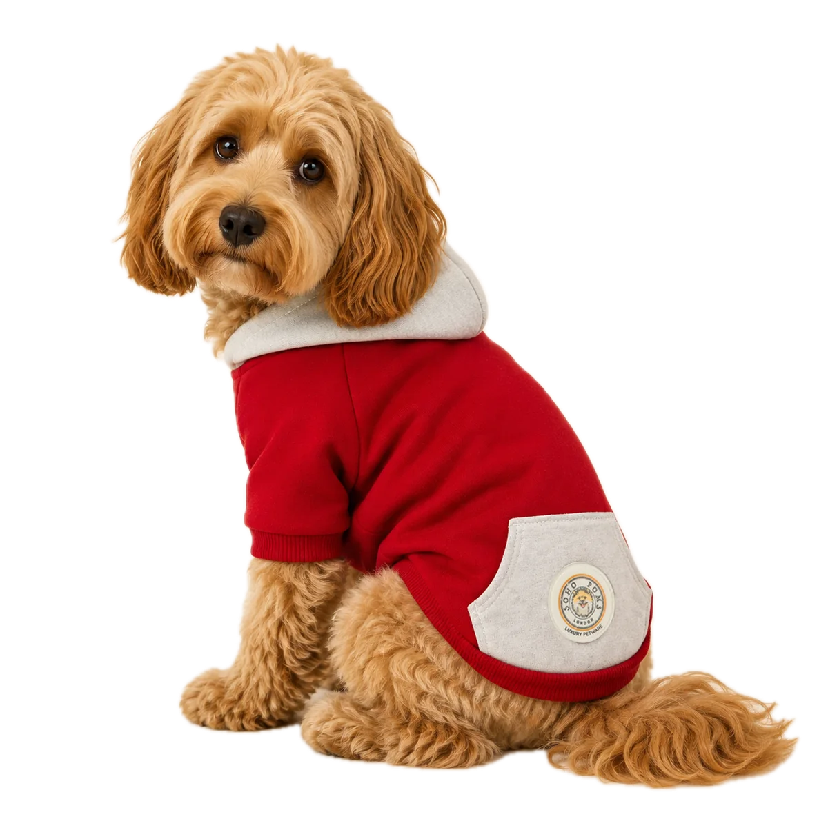 Hundepullover in Rot von SohoPoms