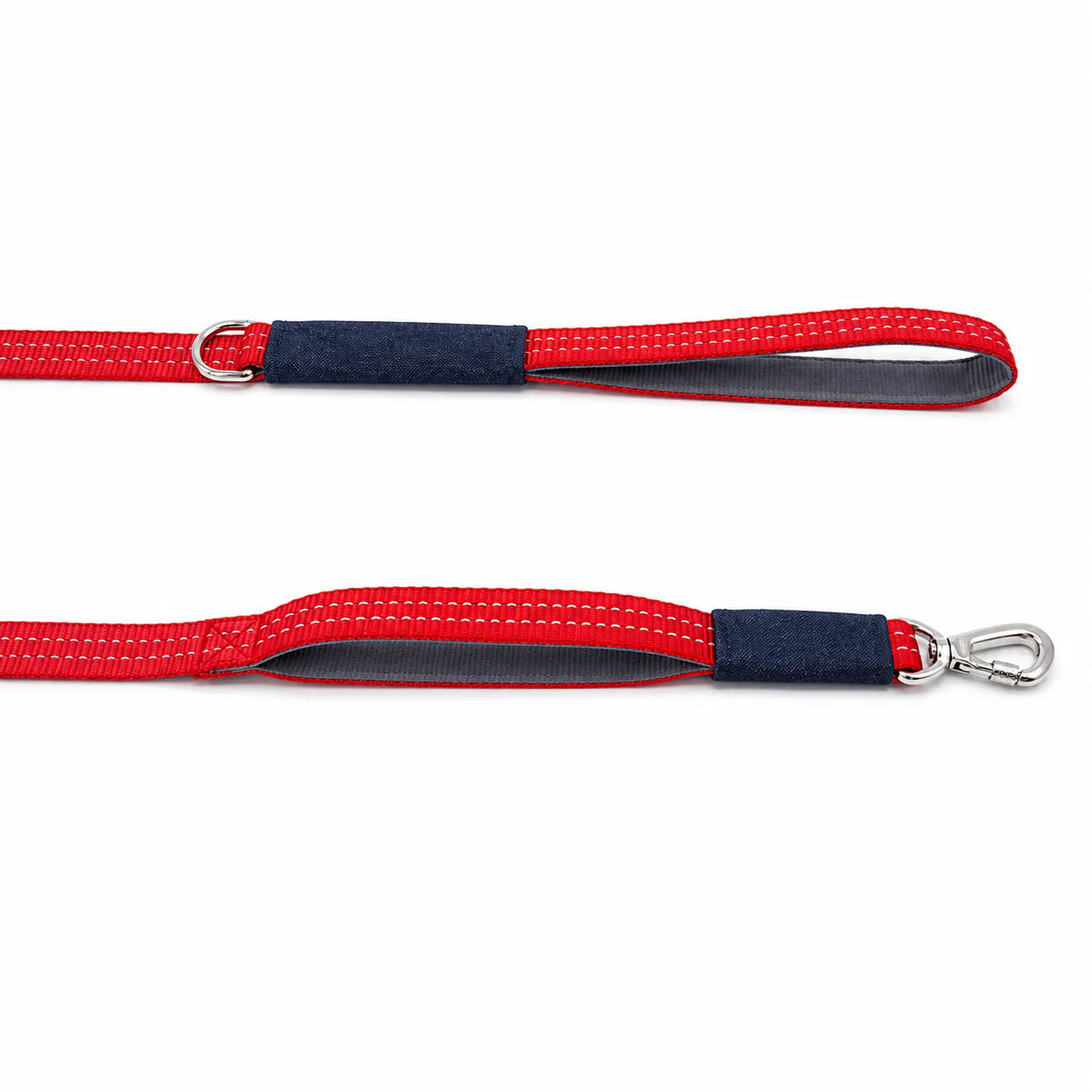 'Riviera Pop' Denim Hundeleine – Édition Cannes von Pom d'Azur (1,8m)