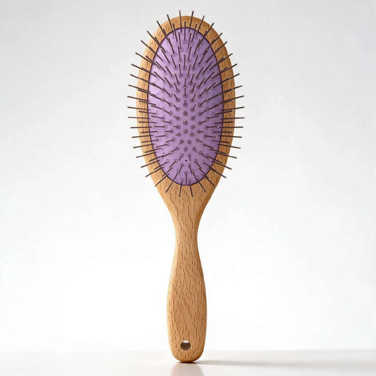 Professionelle Holz-Pflegebürste für Pomeranian Zwergspitz von Soho Poms
