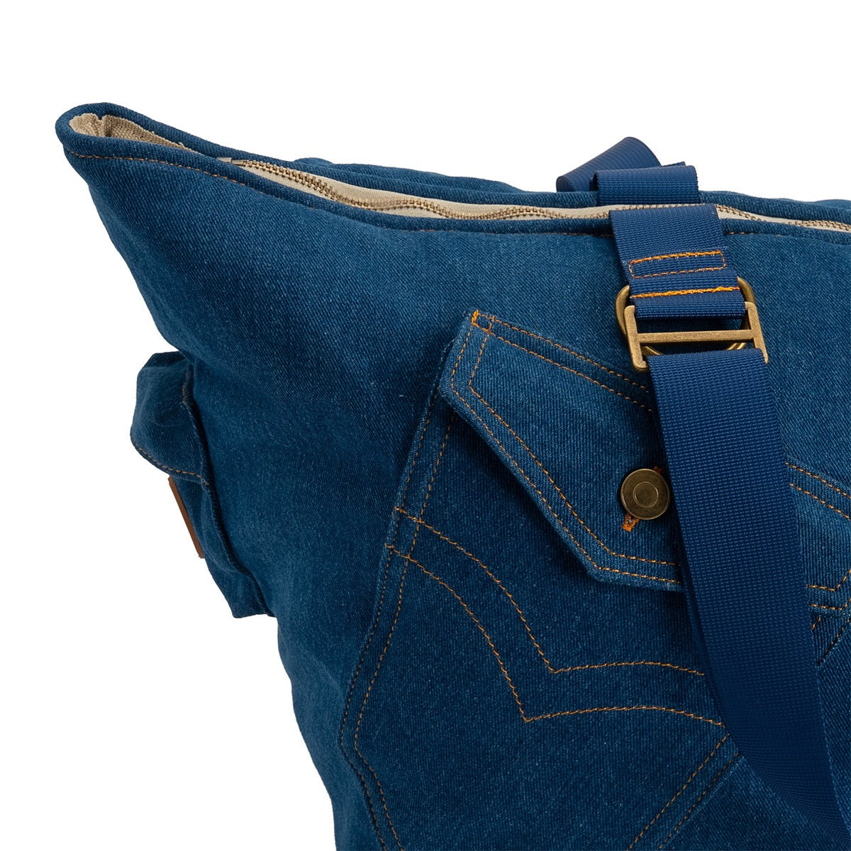 Hundetragetasche für kleine Hunde - The Frith Denim "Classic Rinse" von SohoPoms