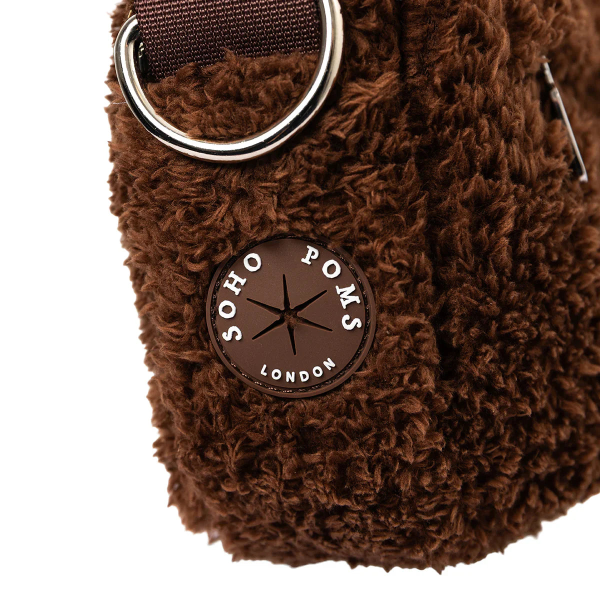 Teddy Bär Gassi-Tasche in Braun von SohoPoms