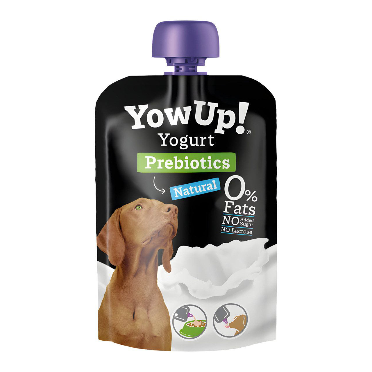 YowUp! Hunde-Joghurt Natur mit Präbiotika (115g)