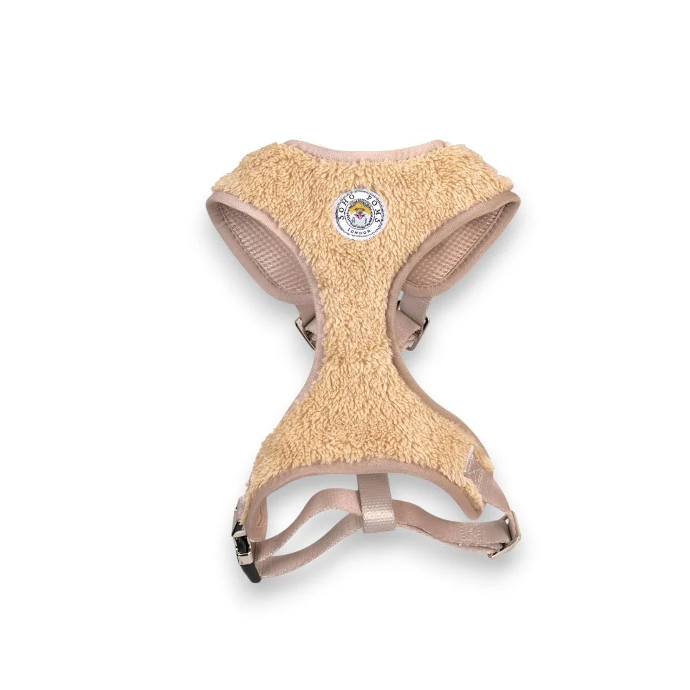 Teddy Bär Hundegeschirr in Beige von SohoPoms