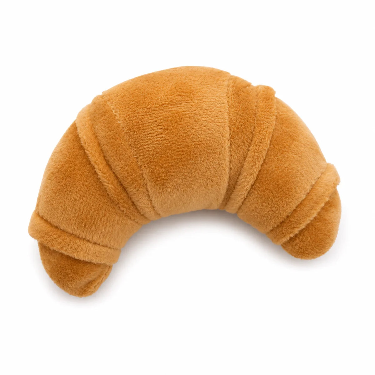 Croissant Plüsch-Hundespielzeug mit Quietscher von Pom d'Azur