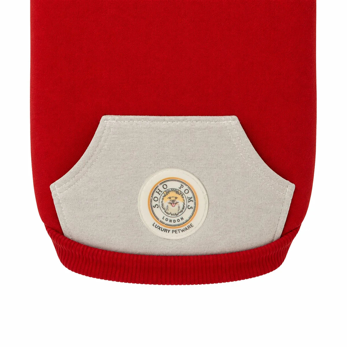 Hundepullover in Rot von SohoPoms
