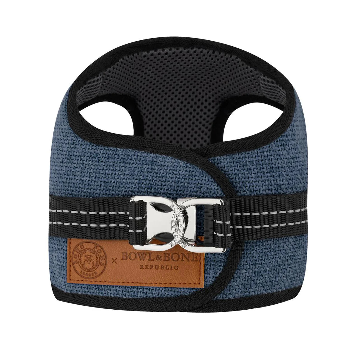 Mayfair Geschirr in Dunkelblau von SohoPoms X Bowl & Bone