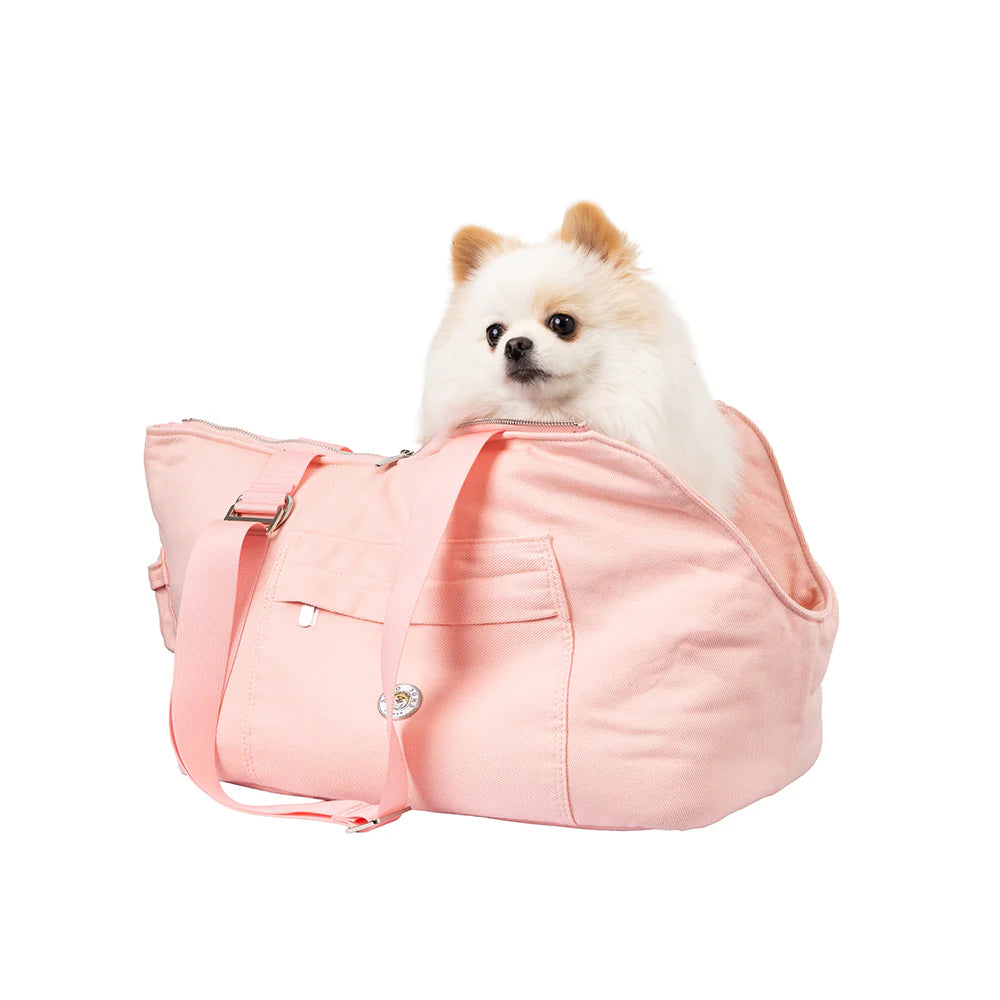 Berwick Hundetragetasche in Rosa von SohoPoms