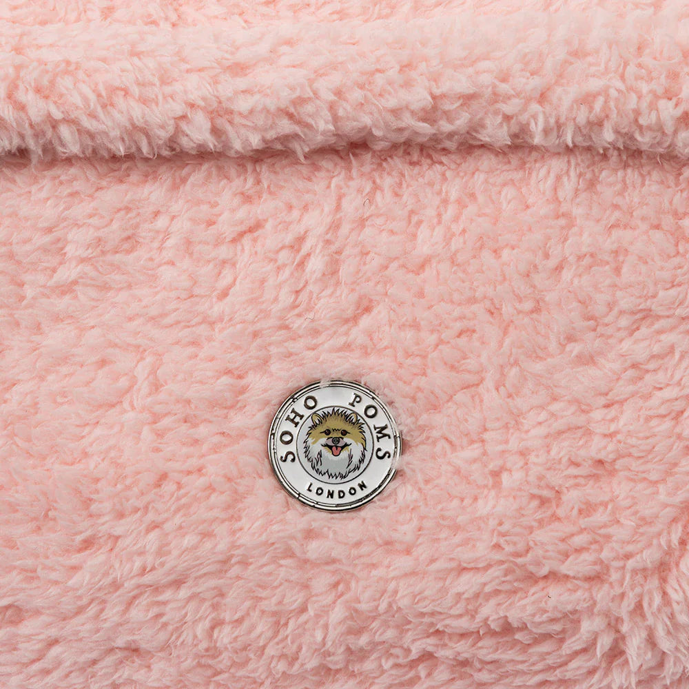 Teddy Bär Hundetragetasche in Rosa von SohoPoms