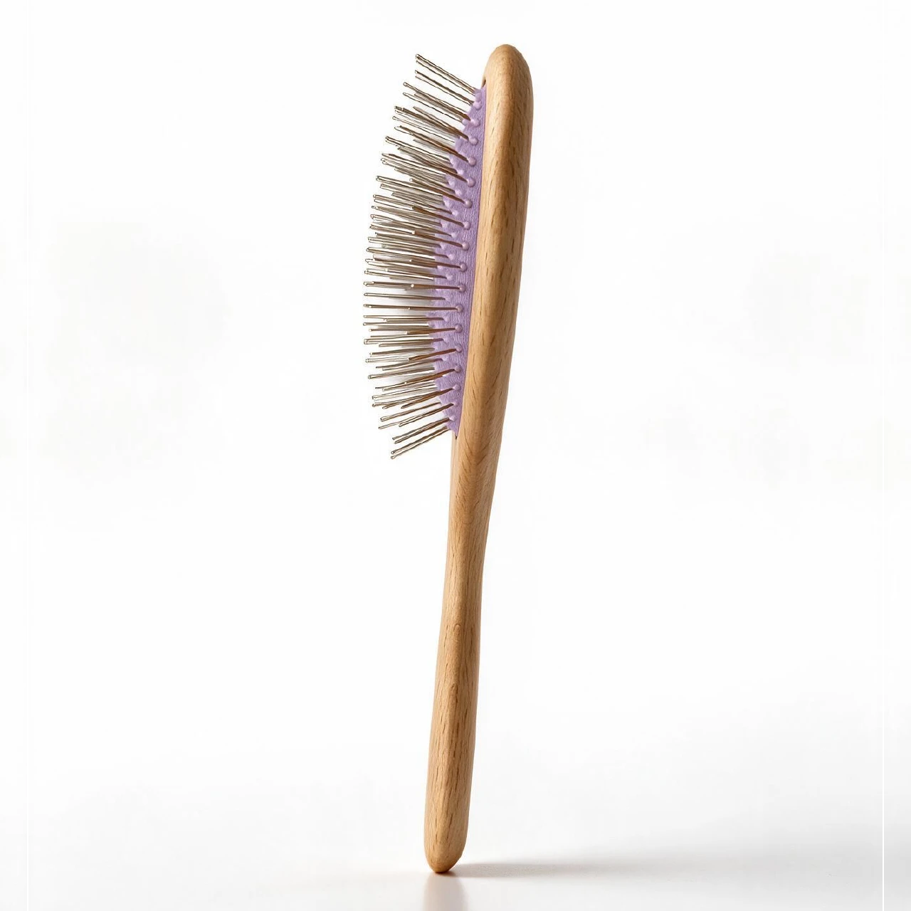 Professionelle Holz-Pflegebürste für Pomeranian Zwergspitz von Soho Poms