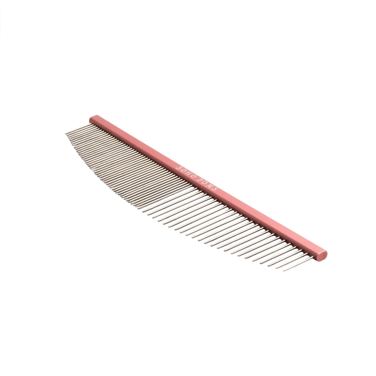 SohoPoms Kamm in Halbmond-Form für präzise Rundungen an Kopf, Ohren und Pfoten sowie ein perfektes Styling-Finish.